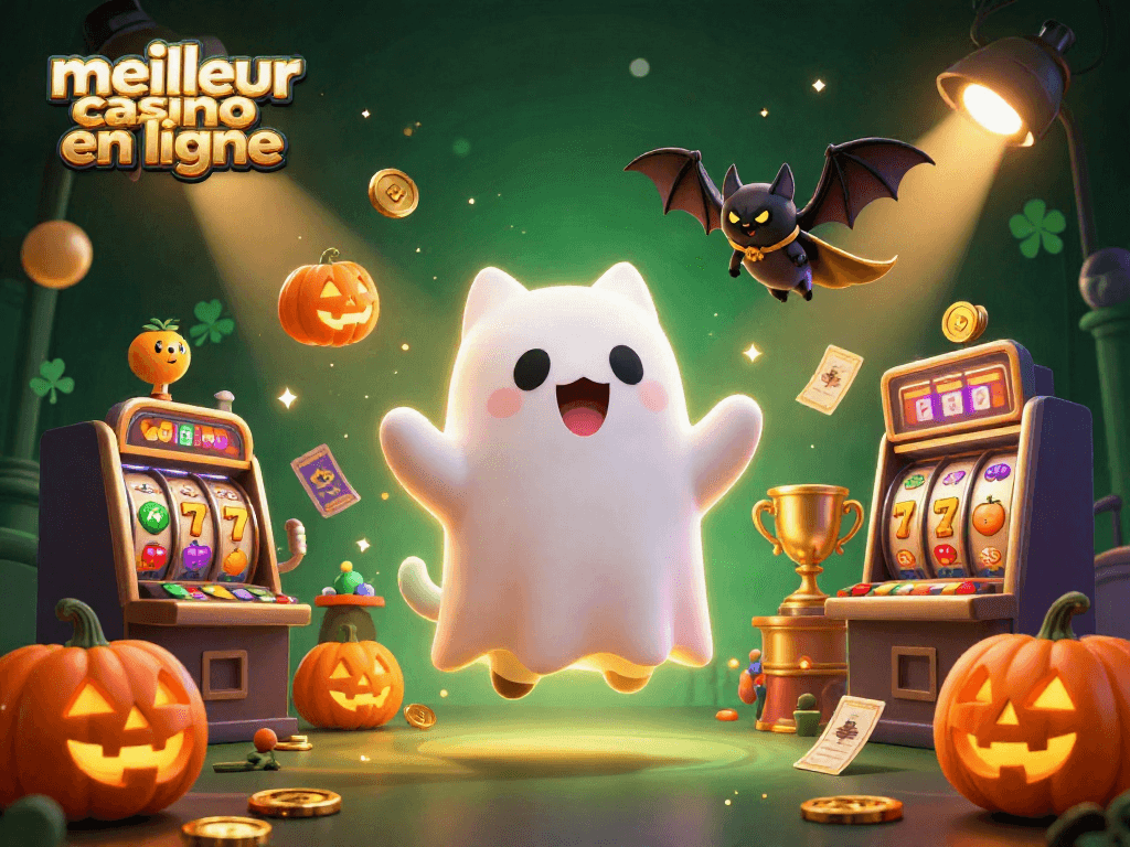 Découvrez le meilleur casino en ligne avec des symboles de jackpot et des personnages animés au cœur de l'action.