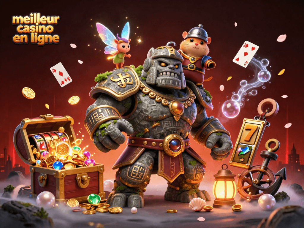 Découvrez l'univers vibrant du meilleur casino en ligne avec des personnages magiques et une ambiance de jeu immersive.
