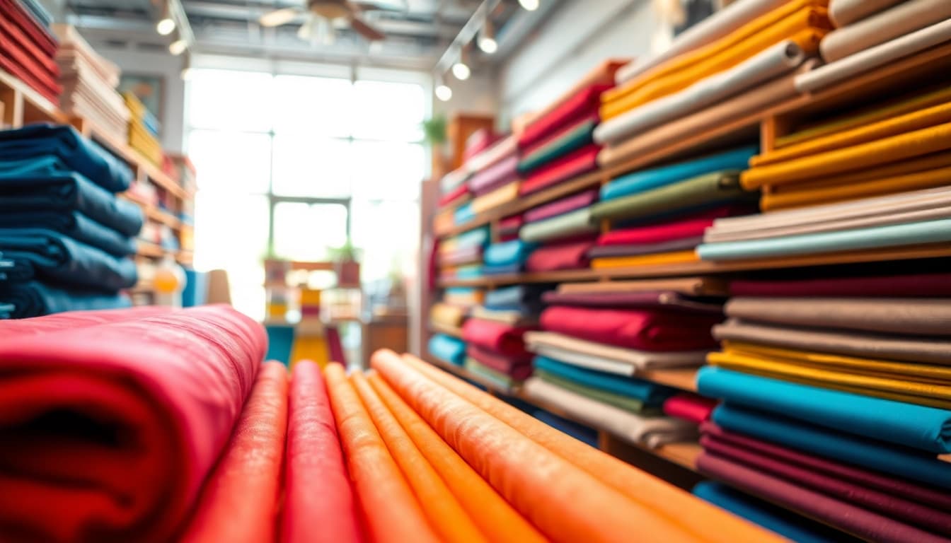 Bezoek onze stoffen webshop nederland en ontdek kleurrijke stoffen in een sfeervolle winkel.