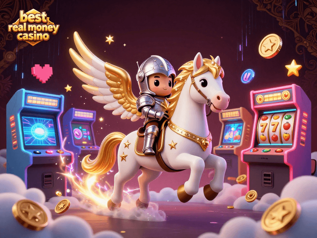 Explore the vibrant allure of the best real money casino with dynamic characters and thrilling gaming elements.