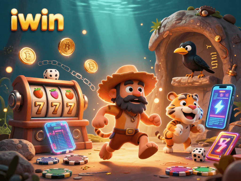 Experience the thrilling world of iwin as the caveman duo plays in a prehistoric casino with rich visuals.