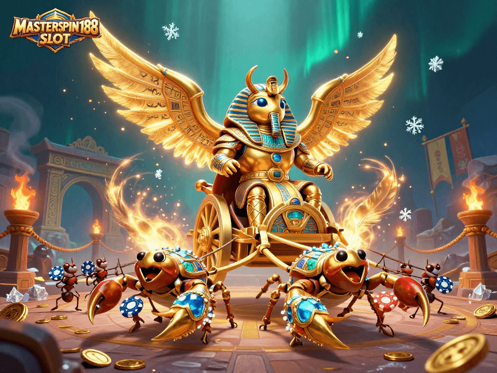 Spin the reels in style with MASTERSPIN188 SLOT featuring epic gambling elements.