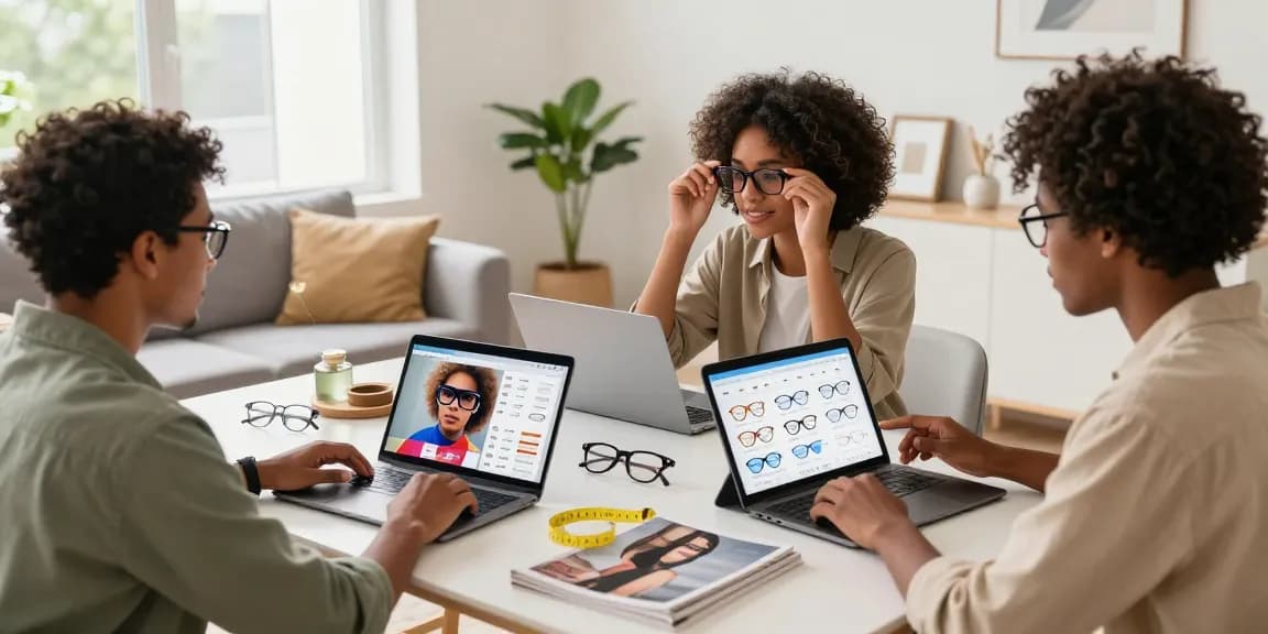 Explore stylish options at an ótica online while customers enjoy the convenience of virtual try-ons.