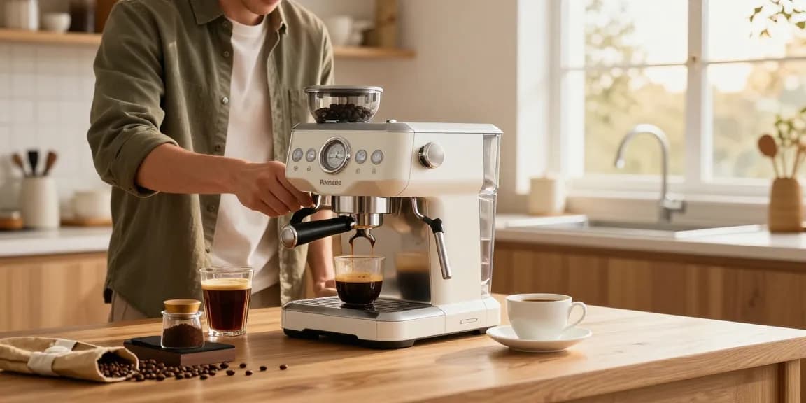 Experience the joy of brewing with Rokok88 slot espresso machine at home.