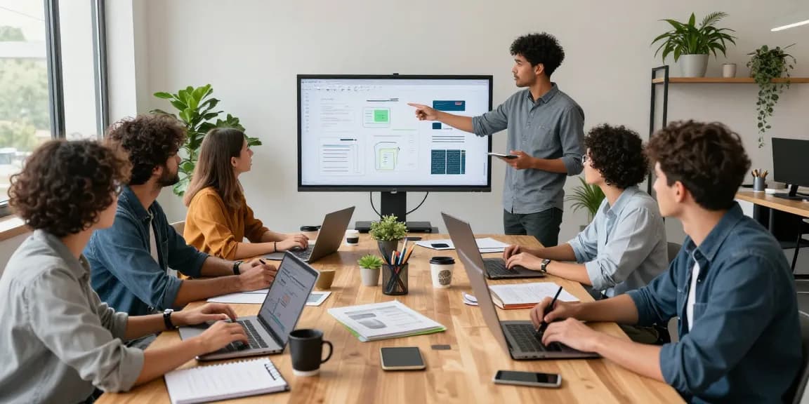 Dynamic team collaboration at the WPS Official Website workspace, showcasing innovative tech environment.