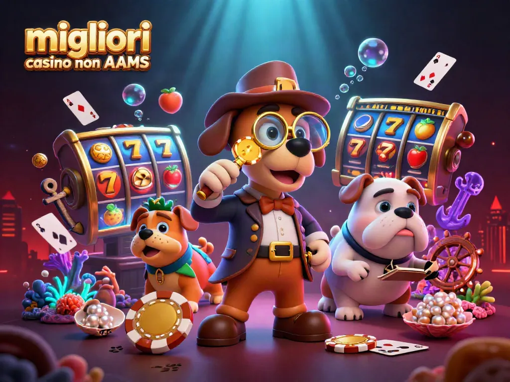 Gioca nei migliori casino non AAMS e scopri molteplici possibilità di vittoria con jackpot e RTP elevati.