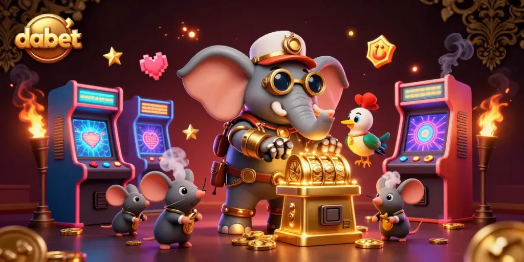 Engage with dabet’s vibrant casino world through a steampunk-themed gambling adventure.