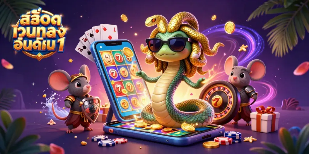 เล่นเกมสล็อตออนไลน์ที่สล็อตเว็บตรงอันดับ 1 และสนุกไปกับเงินรางวัลสุดคุ้ม