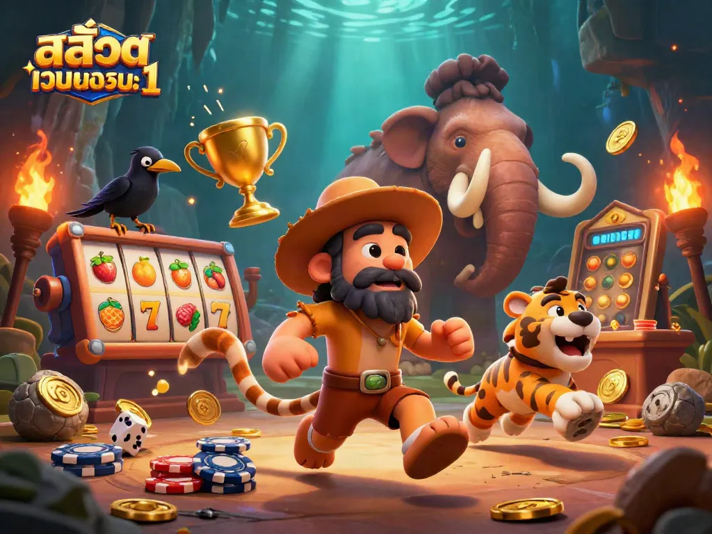 สล็อตเว็บตรงอันดับ 1 สนุกกับเกมสล็อตในคาสิโนพรีฮิสตอรี