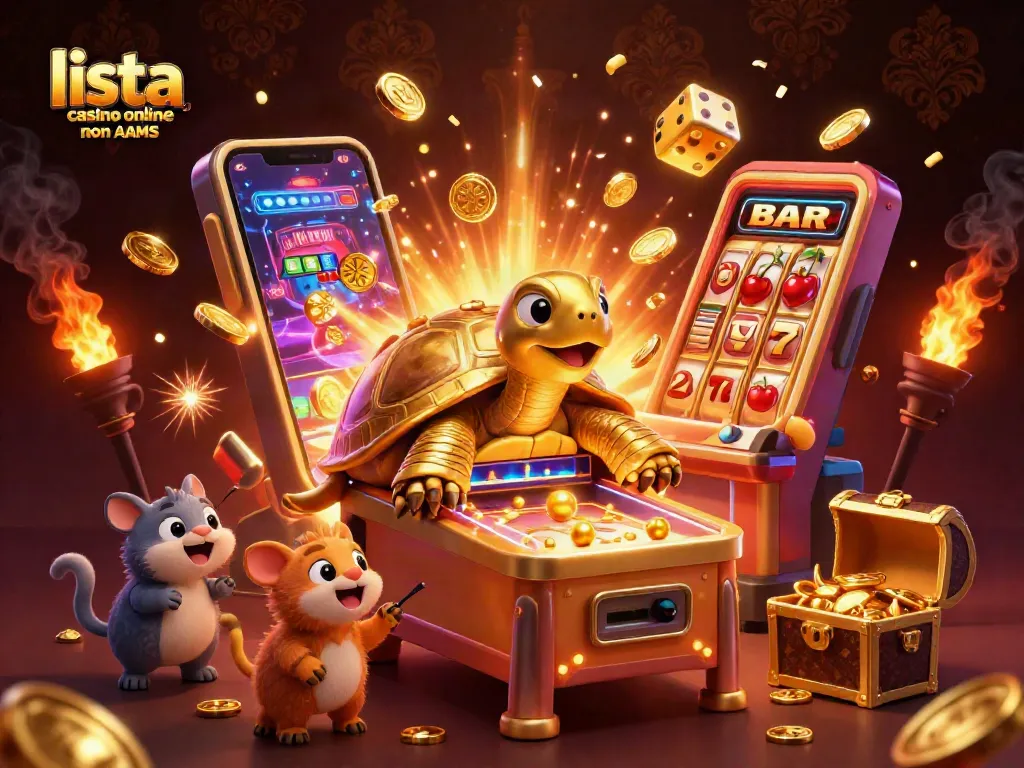 I giocatori esplorano la lista casino online non AAMS con slot ad alto RTP e bonus generosi.