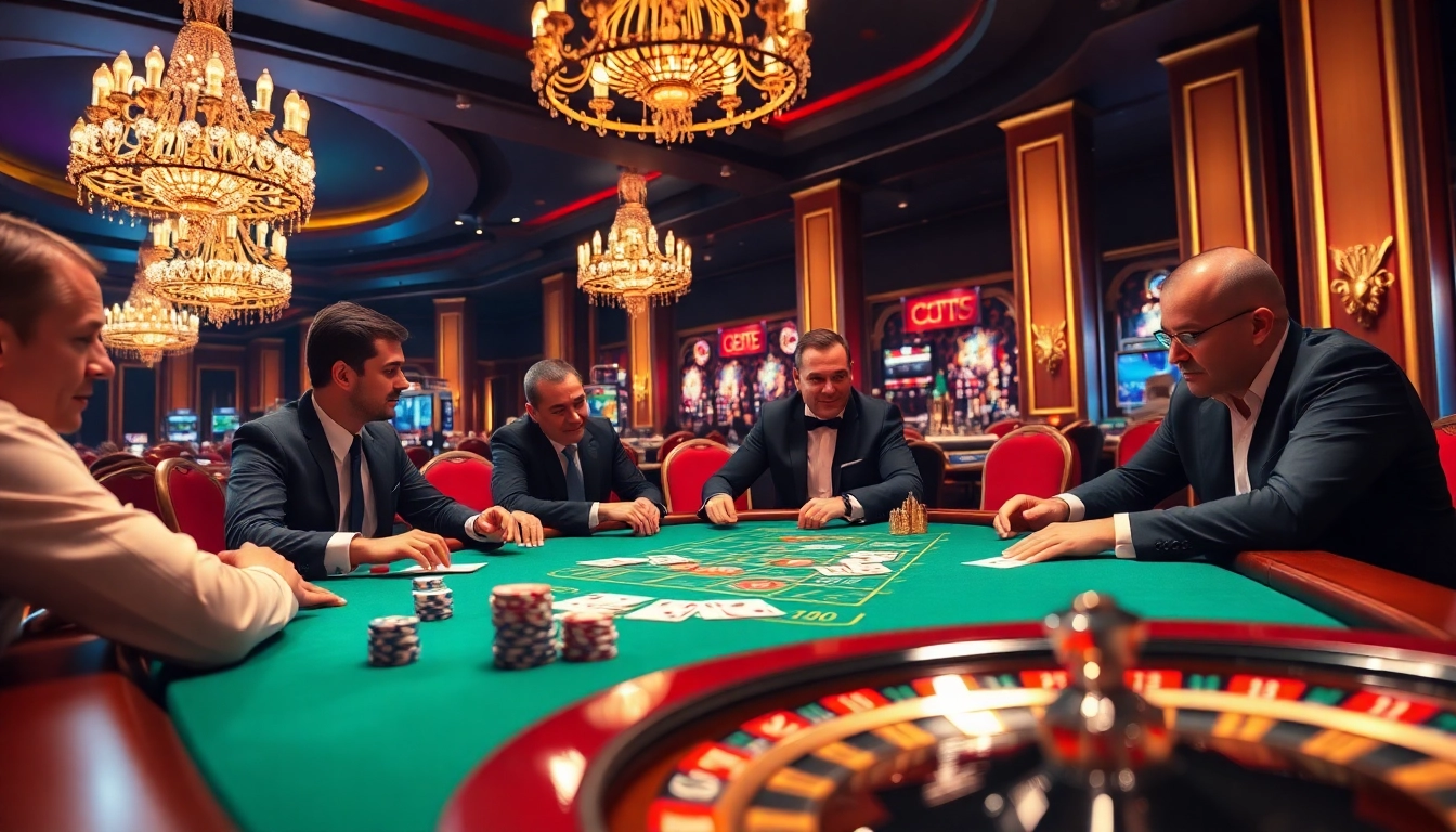 Gamblers enjoy a thrilling game at the PS99 COM casino table, filled with excitement and high stakes.