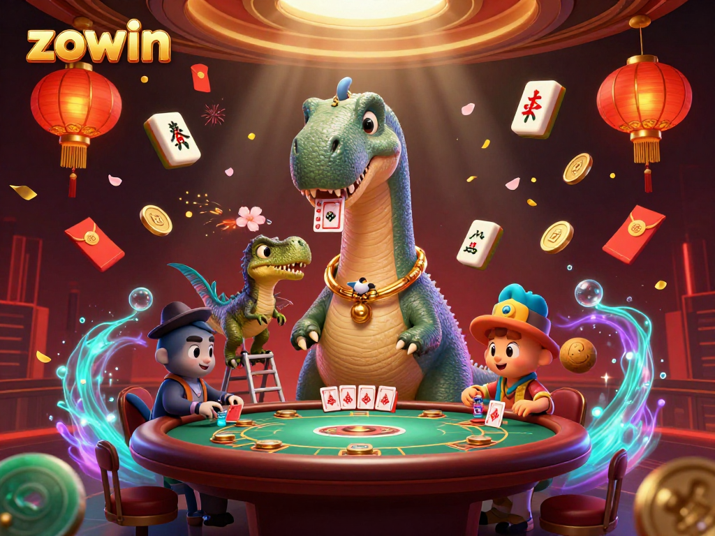 Experience thrilling gameplay at ZOWIN with unique characters and captivating casino elements.