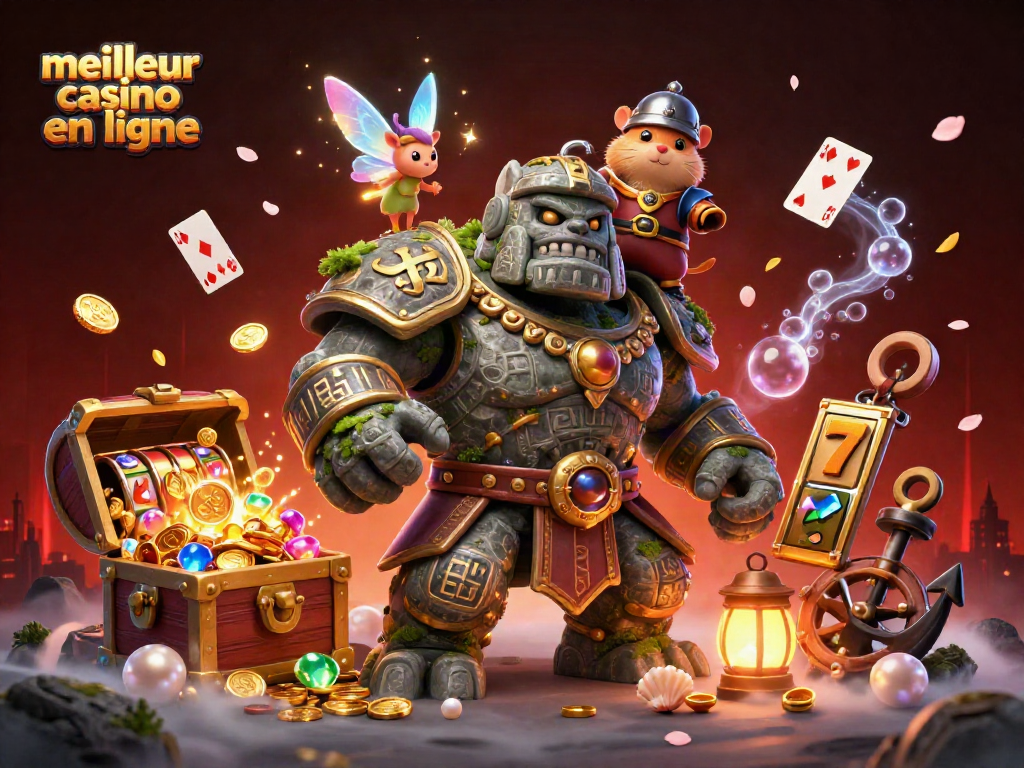Découvrez l'univers vibrant du meilleur casino en ligne avec des personnages magiques et une ambiance de jeu immersive.