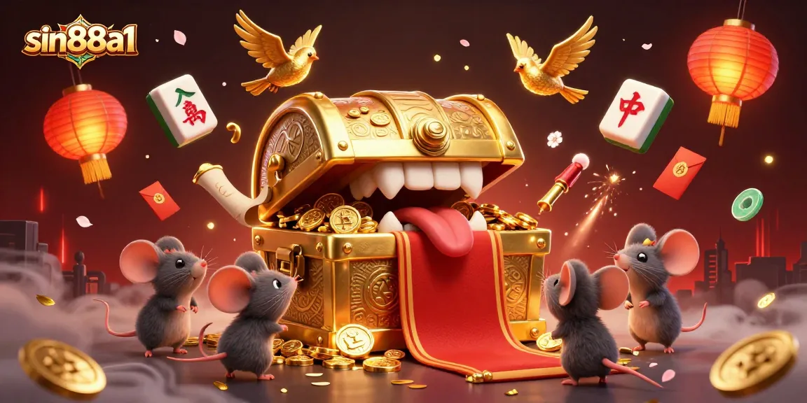 Engage in thrilling gameplay at sin88a1 with vibrant casino-themed illustration capturing excitement and fortune.