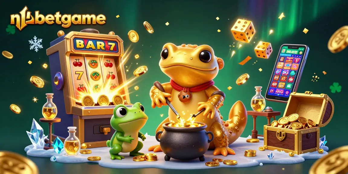 Experience thrilling gameplay with nbetgame's vibrant casino world featuring golden alchemy and rich rewards.