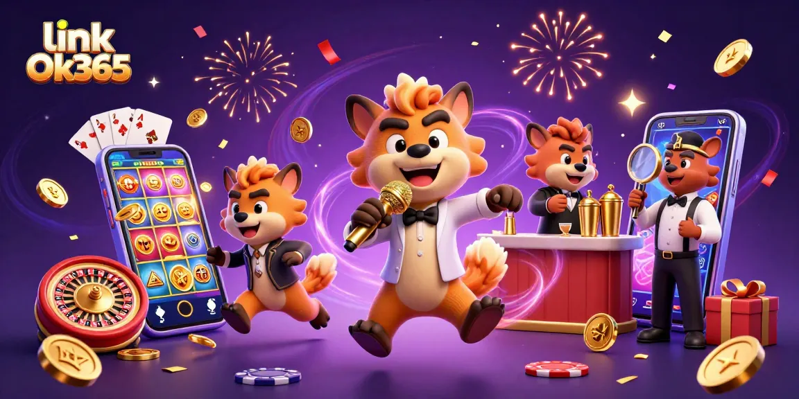 Watch link Ok365 spring to life in a vibrant comedic casino scene featuring hyenas!