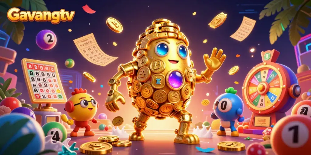 Engage with Gavangtv while playing exciting lottery and bingo games, featuring vibrant dynamics and fun elements.