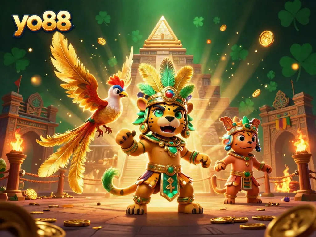 Experience thrilling gameplay at yo88 with vibrant characters and dynamic casino elements.