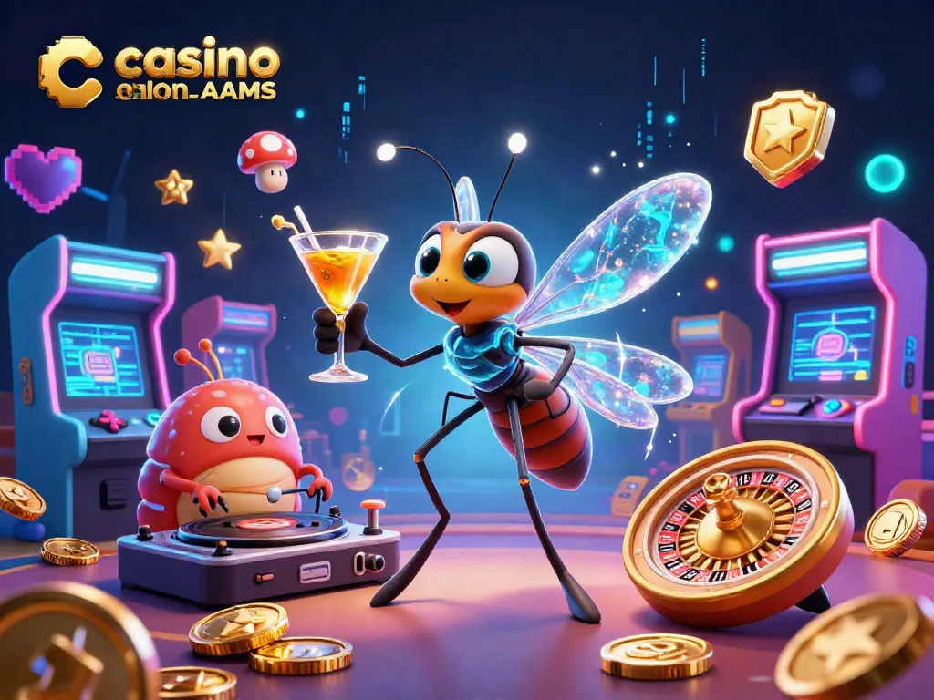 Gioca ai migliori casino online non AAMS con l'affascinante mascotte di un moscerino e un DJ trilobite.