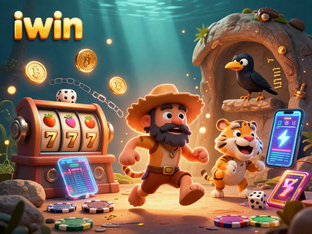 Experience the thrilling world of iwin as the caveman duo plays in a prehistoric casino with rich visuals.