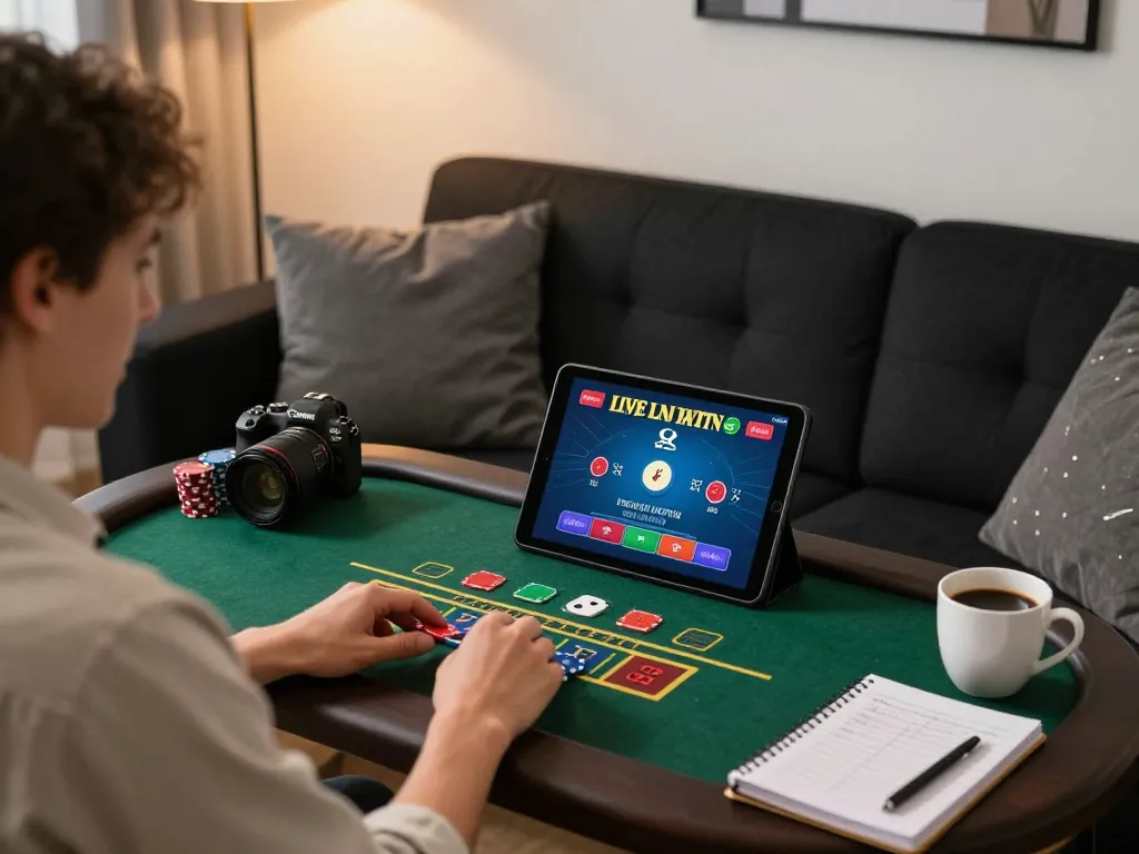 Experience engaging live blackjack gameplay with 77WIN from the comfort of home.
