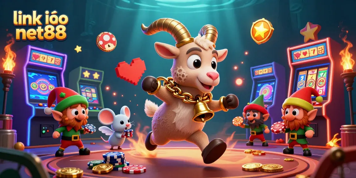 Enhance your gaming experience with link vào net88 as Krampus and friends entertain at the holiday casino.
