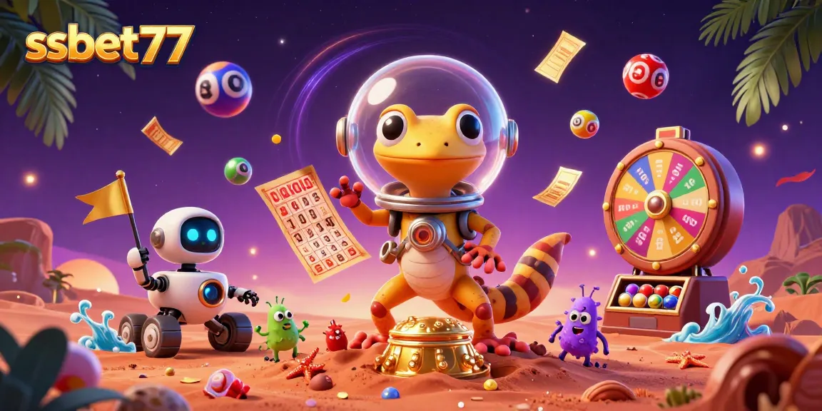 Experience the excitement of ssbet77 with lively gaming elements in a vibrant casino scene.