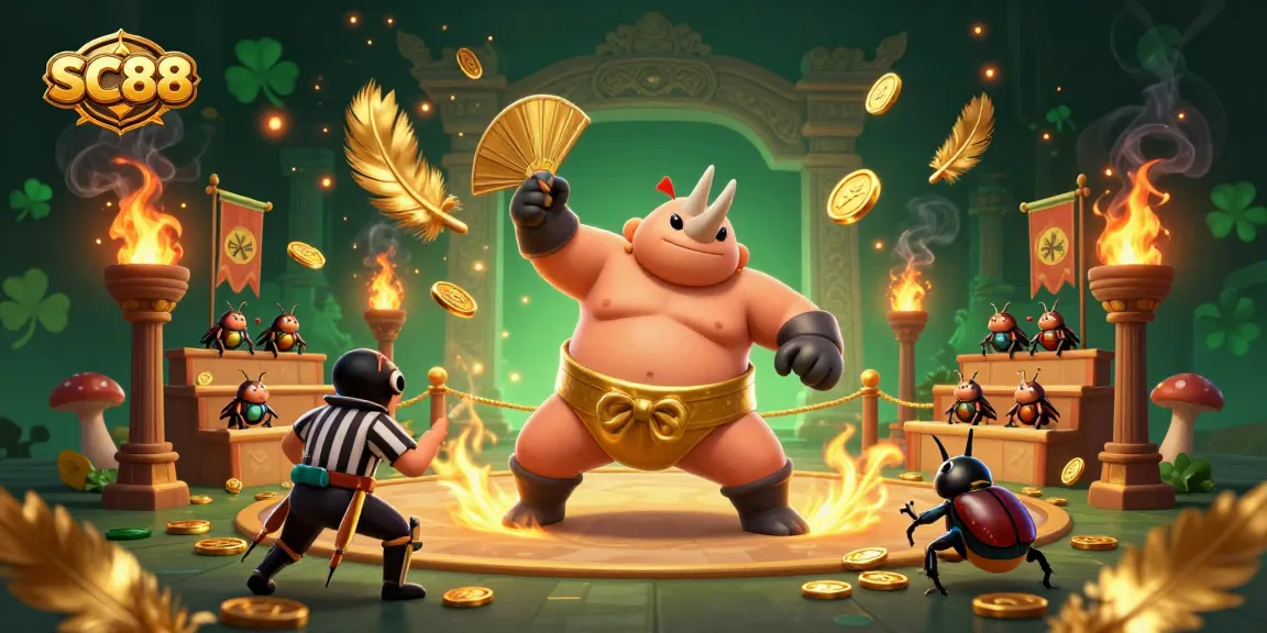 Engage with SC88's thrilling experiences in a vibrant 3D cartoon casino showdown, capturing excitement and winning moments.
