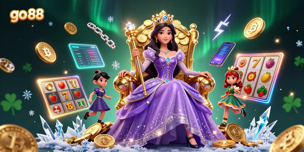 Spin to win at go 88 with a glamorous scene of digital coins and exciting slot elements!