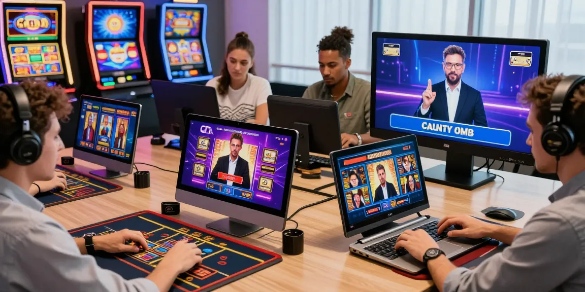 Exciting online gaming environment showcasing credit card casinos uk with players engaging in various casino games.