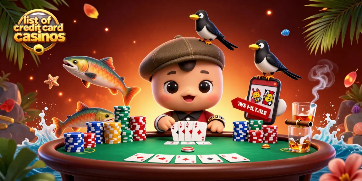 Engage with the vibrant world of gaming at the list of credit card casinos with cute Nessie and lively gameplay!