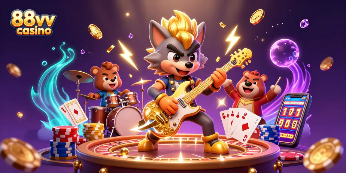 Experience the excitement at 88vv casino with thrilling games and dynamic visuals.