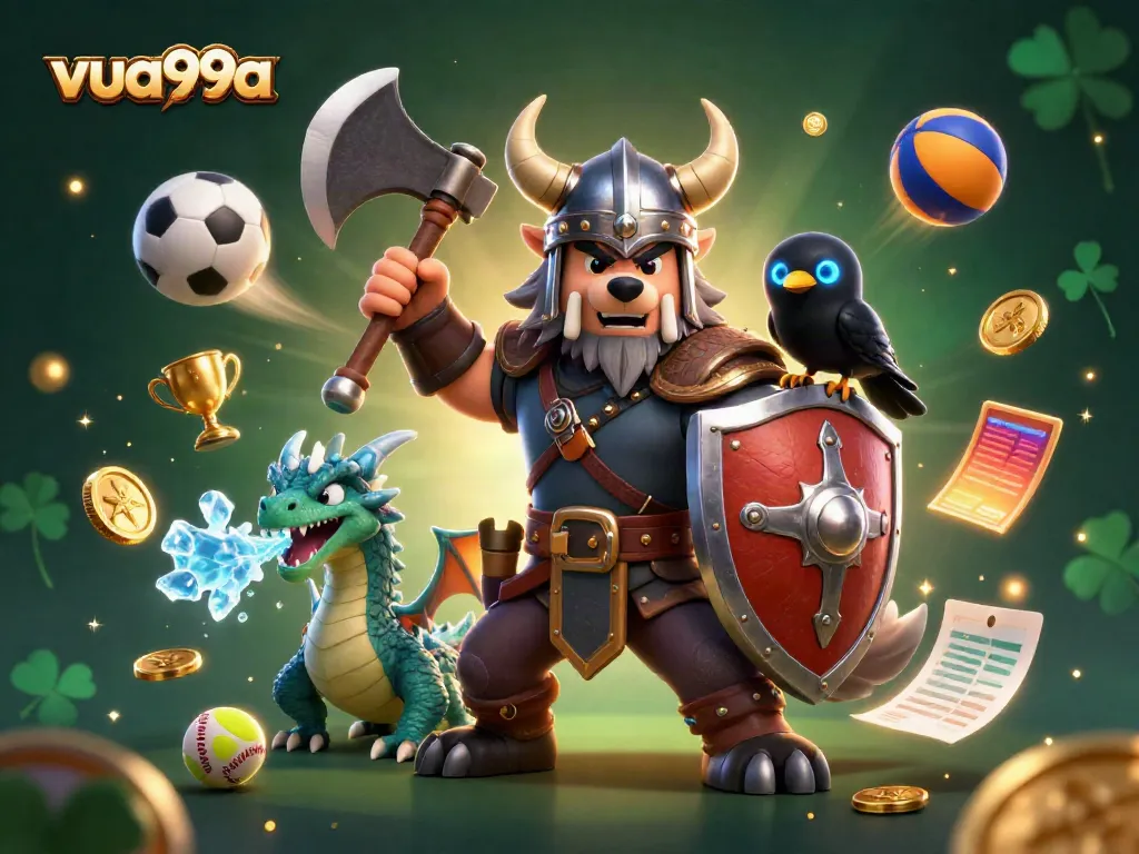 Experience the vibrant world of vua99a with dynamic characters and immersive casino elements.