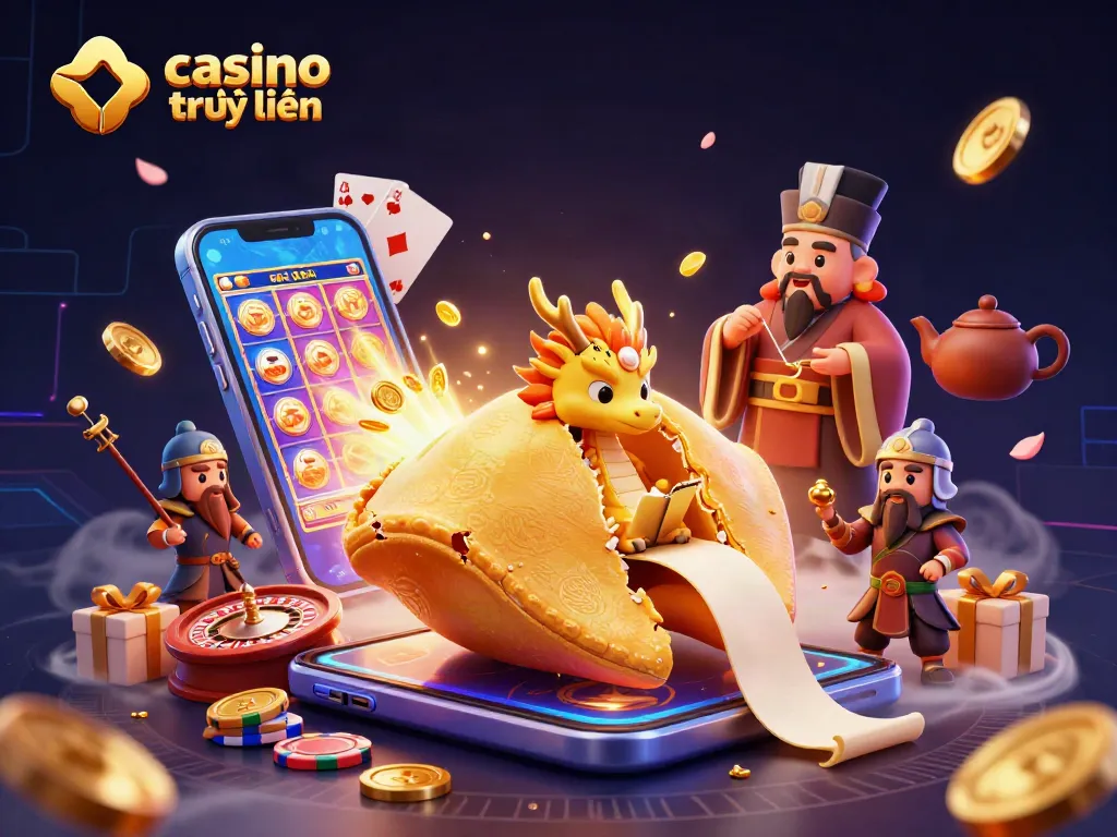 Tham gia casino trực tuyến với khoảnh khắc rực rỡ cùng các biểu tượng may mắn và thưởng hấp dẫn.